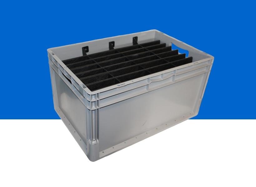 Foam tote dividers Foam tote dividers