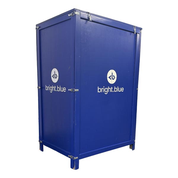 Coated timber cases Coated timber cases